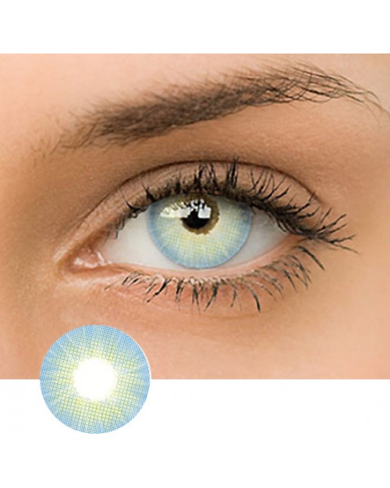 Polar Lights Blue Colored Contact Lenses